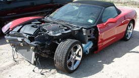 2006 vette frame damage and repair by www.autobodyunlimitedinc.com